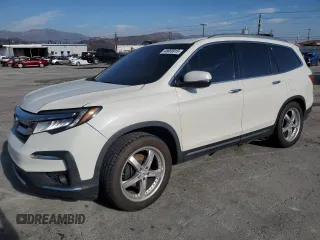 2019 Honda Pilot Touring 8-Passenger with VIN 5FNYF5H94KB015395, listed as a Copart auction lot 45689915 with Not Provided miles and Salvage Title. Bid and sale history available at carsss.com. Image 1.