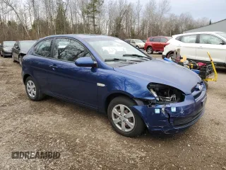 2008 Hyundai Accent Man L with VIN KMHCN35C68U080844, listed as a Copart auction lot 80513974 with 53,925 mi miles and Salvage Title. Bid and sale history available at carsss.com. Image 4.