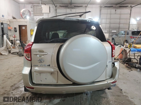 2008 Toyota RAV4 with VIN JTMBK33V186034582, listed as a Copart auction lot 74380404 with 163,110 mi miles and Non Repairable. Bid and sale history available at carsss.com. Image 6.