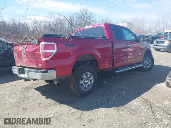 2010 Ford F-150 XL with VIN 1FTFX1EVXAFB72986, listed as a IAAI auction lot 41865503 with 150,323 mi miles. Bid and sale history available at carsss.com. Image 4.