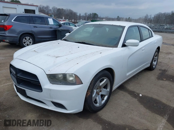 2013 Dodge Charger Police with VIN 2C3CDXAT8DH555397, listed as a IAAI auction lot 41487802 with 117,577 mi miles and . Bid and sale history available at DreamBid. Image 2.