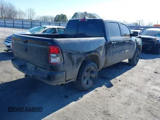 2019 Ram 1500 Big Horn/Lone Star with VIN 1C6RRFFG0KN785072, listed as a IAAI auction lot 41364178 with 126,476 mi miles. Bid and sale history available at carsss.com. Image 4.