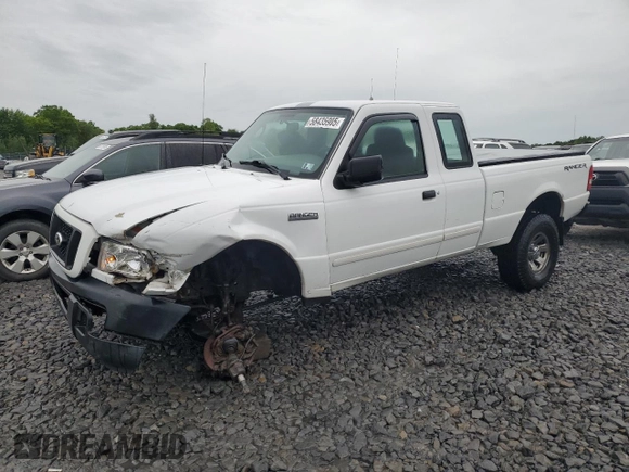 2007 Ford Ranger XL z VIN 1FTZR15E87PA99272, wystawiony jako Copart lot #58435905 z przebiegiem 132 989 mil mil oraz Szkoda całkowita • Salvage title. Historia ofert i sprzedaży dostępna na DreamBid. Obrazek 1.