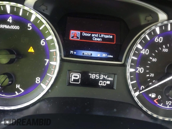 2020 Infiniti QX60 Luxe with VIN 5N1DL0MN5LC513550, listed as a IAAI auction lot 41676777 with 78,534 mi miles and . Bid and sale history available at DreamBid. Image 16.