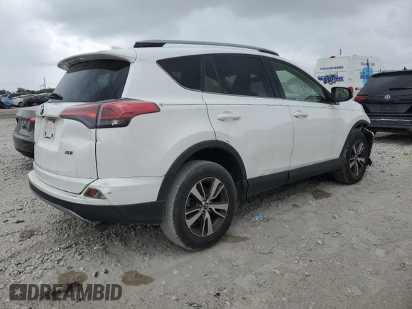 2017 Toyota RAV4 XLE with VIN JTMWFREV6HJ109358, listed as a Copart auction lot 55372465 with 163,159 mi miles and Salvage Title. Bid and sale history available at DreamBid. Image 3.