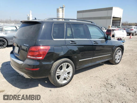 2015 Mercedes-Benz GLK GLK 350 with VIN WDCGG8JB3FG375593, listed as a Copart auction lot 48986395 with 70,395 mi miles and Salvage Title. Bid and sale history available at carsss.com. Image 3.