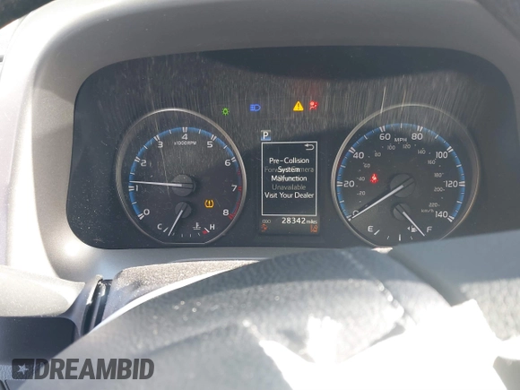 2018 Toyota RAV4 LE with VIN 2T3ZFREV6JW483845, listed as a IAAI auction lot 41289219 with 28,342 mi miles. Bid and sale history available at carsss.com. Image 7.