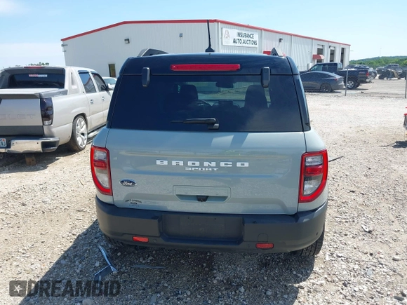 2022 Ford Bronco Sport Outer Banks with VIN 3FMCR9C61NRD43751, listed as a IAAI auction lot 42333996 with 40,993 mi miles and . Bid and sale history available at DreamBid. Image 16.