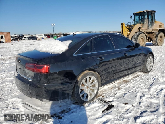 2016 Audi A6 Premium Plus with VIN WAUFGAFC2GN005627, listed as a Copart auction lot 44901195 with 103,779 mi miles and Salvage Title. Bid and sale history available at DreamBid. Image 3.