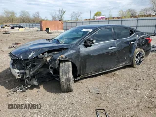 2018 Nissan Maxima SV with VIN 1N4AA6APXJC399005, listed as a Copart auction lot 54239655 with 85,748 mi miles and Salvage title. Bid and sale history available at DreamBid. Image 1.