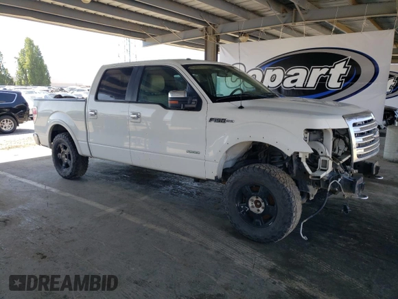 2013 Ford F-150 XL with VIN 1FTFW1ET9DKF32729, listed as a Copart auction lot 54926175 with Not Provided miles and Clean Title. Bid and sale history available at carsss.com. Image 4.