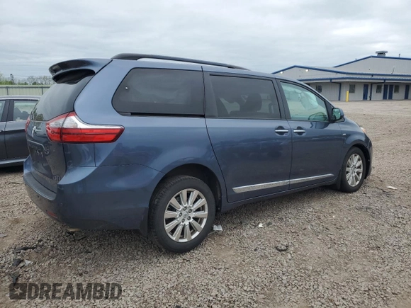 2017 Toyota Sienna XLE с VIN 5TDDZ3DC2HS164002, выставлен на аукционе Copart как лот 57118585 с пробегом 49 991 миль миль и Списание • Salvage title. История ставок и продаж доступна на DreamBid. Изображение 3.