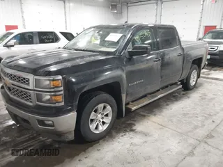 2015 Chevrolet Silverado 1500 LT with VIN 3GCUKREC4FG286409, listed as a IAAI auction lot 41150467 with 162,088 mi miles. Bid and sale history available at carsss.com. Image 2.
