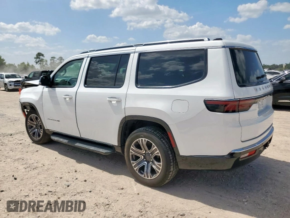 2024 Jeep Wagoneer Series II with VIN 1C4SJUBP1RS120186, listed as a Copart auction lot 65984345 with 56,748 mi miles and Clean title. Bid and sale history available at DreamBid. Image 2.