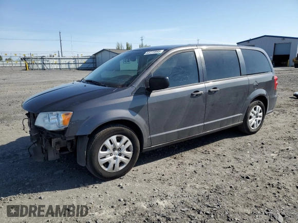 2019 Dodge Grand Caravan SE with VIN 2C4RDGBG4KR656919, listed as a Copart auction lot 53773995 with 119,706 mi miles and Salvage Title. Bid and sale history available at DreamBid. Image 1.