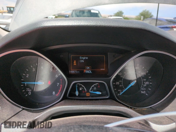 2015 Ford Focus SE with VIN 1FADP3F29FL328828, listed as a Copart auction lot 56420505 with 149,675 mi miles and Salvage title. Bid and sale history available at DreamBid. Image 9.