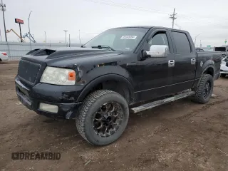 2004 Ford F-150 XLT with VIN 1FTPW14574KC31304, listed as a Copart auction lot 85348994 with 156,251 mi miles and Salvage Title. Bid and sale history available at carsss.com. Image 1.