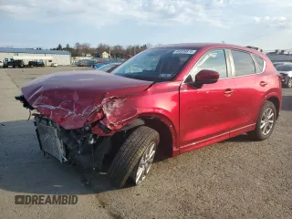 2024 Mazda CX-5 S Preferred with VIN JM3KFBCL2R0471760, listed as a Copart auction lot 48339875 with 13,753 mi miles and Salvage Title. Bid and sale history available at DreamBid. Image 1.