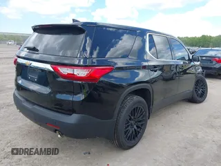 2020 Chevrolet Traverse LS with VIN 1GNERFKW3LJ180984, listed as a IAAI auction lot 42241631 with 69,654 mi miles and . Bid and sale history available at DreamBid. Image 4.