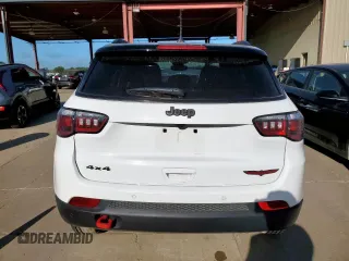 2024 Jeep Compass Trailhawk with VIN 3C4NJDDN6RT144748, listed as a Copart auction lot 62675405 with 22,511 mi miles and Clean title. Bid and sale history available at DreamBid. Image 6.