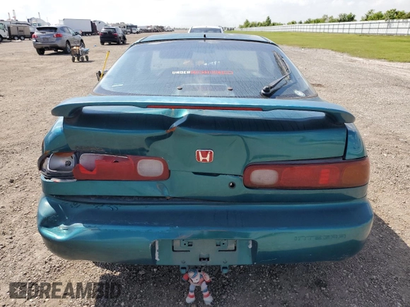 1995 Acura Integra Sport LS with VIN JH4DC435XSS023086, listed as a Copart auction lot 75757774 with 191,024 mi miles and Salvage title. Bid and sale history available at DreamBid. Image 6.