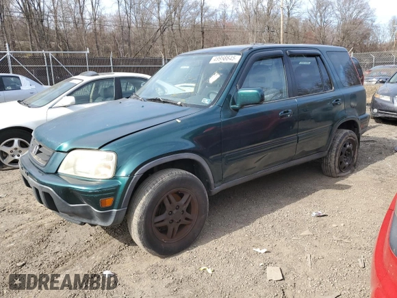 2000 Honda CR-V SE with VIN JHLRD1870YS019282, listed as a Copart auction lot 49968645 with 243,260 mi miles and Salvage Title. Bid and sale history available at carsss.com. Image 1.
