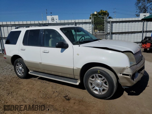 2004 Mercury Mountaineer Convenience with VIN 4M2ZU66E74UJ18282, listed as a Copart auction lot 73088174 with 145,815 mi miles and Salvage title. Bid and sale history available at DreamBid. Image 4.