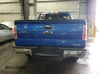 2013 Ford F-150 XL with VIN 1FTFW1EF1DKF18124, listed as a Copart auction lot 59978075 with 151,545 mi miles and Salvage title. Bid and sale history available at DreamBid. Image 6.
