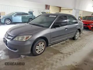 2005 Honda Civic VP with VIN 1HGES16375L026092, listed as a Copart auction lot 54201955 with Not Provided miles and Clean Title. Bid and sale history available at carsss.com. Image 1.