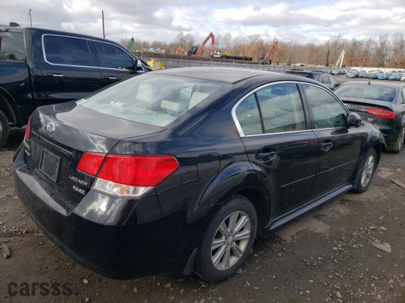 2012 Subaru Legacy 2.5i Premium with VIN 4S3BMBG66C3021070, listed as a Copart auction lot 83396974 with 163746 miles and Salvage Title. Bid and sale history available at carsss.com. Image 3.