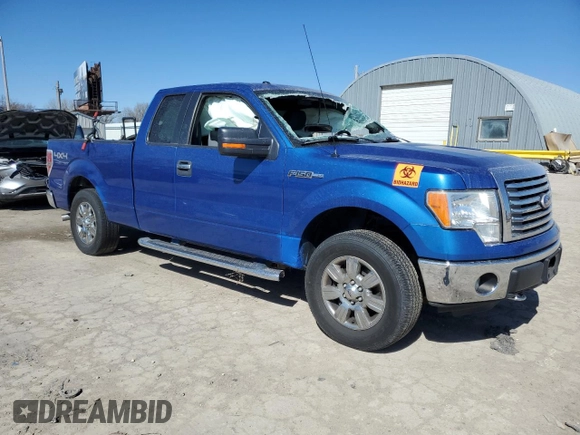 2011 Ford F-150 XL with VIN 1FTFX1EF3BKD43207, listed as a Copart auction lot 48025385 with 138,839 mi miles and Salvage Title. Bid and sale history available at carsss.com. Image 4.