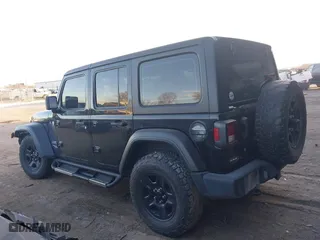 2020 Jeep Wrangler Unlimited Sport Altitude with VIN 1C4HJXDGXLW329841, listed as a IAAI auction lot 41060142 with 57,243 mi miles. Bid and sale history available at carsss.com. Image 14.