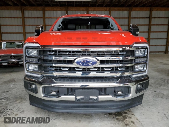 2024 Ford F-350 with VIN 1FT8X3BM1RED45148, listed as a Copart auction lot 50202555 with Not provided miles and Salvage title. Bid and sale history available at DreamBid. Image 5.