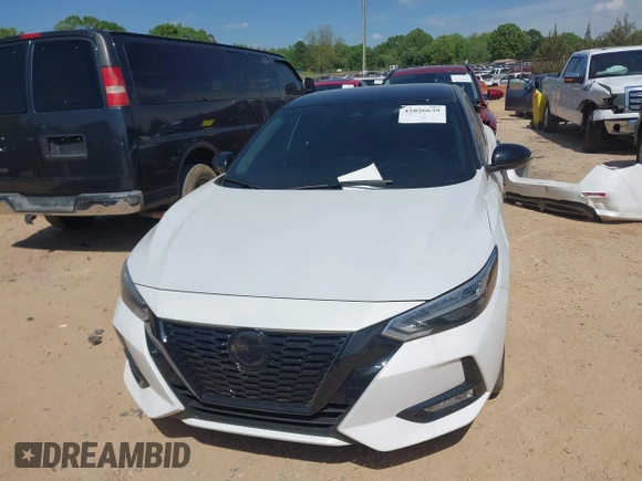 2023 Nissan Sentra SR with VIN 3N1AB8DV1PY222746, listed as a IAAI auction lot 42026639 with 22,160 mi miles and . Bid and sale history available at DreamBid. Image 12.