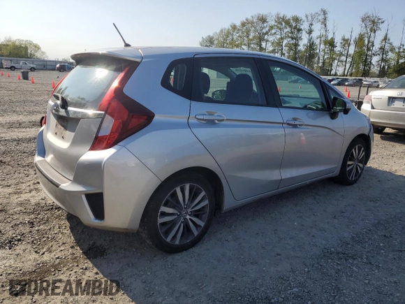 2015 Honda Fit EX-L with VIN 3HGGK5H82FM704093, listed as a Copart auction lot 54449815 with 120,570 mi miles and Salvage Title. Bid and sale history available at carsss.com. Image 3.