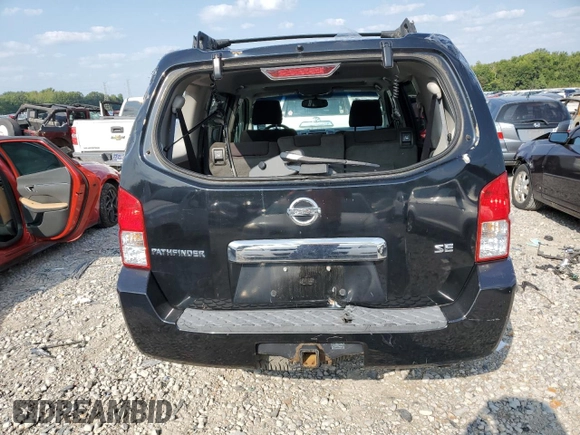 2005 Nissan Pathfinder LE with VIN 5N1AR18W45C770311, listed as a Copart auction lot 71034224 with 195,943 mi miles and Salvage Title. Bid and sale history available at carsss.com. Image 6.