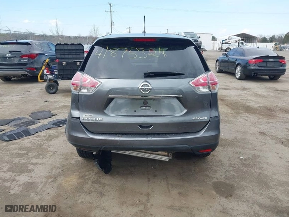2015 Nissan Rogue SV with VIN 5N1AT2MV3FC832299, listed as a IAAI auction lot 41875324 with 120,378 mi miles. Bid and sale history available at carsss.com. Image 16.
