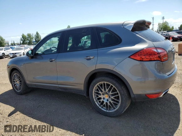 2014 Porsche Cayenne Diesel with VIN WP1AF2A22ELA46125, listed as a Copart auction lot 63580845 with 141,070 mi miles and Salvage title. Bid and sale history available at DreamBid. Image 2.