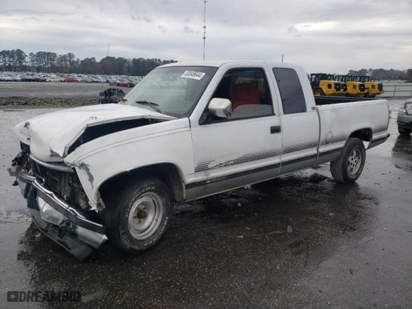 1994 Chevrolet C/K 1500 with VIN 2GCEC19K9R1297150, listed as a Copart auction lot 83848644 with 245,519 mi miles and Salvage Title. Bid and sale history available at carsss.com. Image 1.