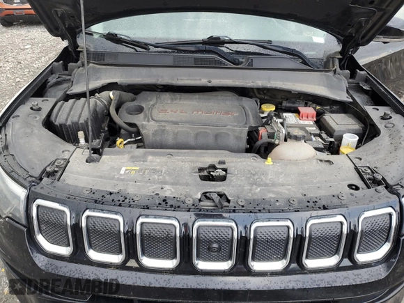 2022 Jeep Compass Limited with VIN 3C4NJDCB1NT144903, listed as a Copart auction lot 54346455 with 111,261 mi miles and Salvage title. Bid and sale history available at DreamBid. Image 11.