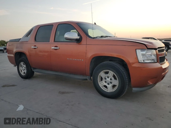 2007 Chevrolet Avalanche 3LT with VIN 3GNEC12077G134985, listed as a Copart auction lot 76066094 with Not Provided miles and Clean Title. Bid and sale history available at DreamBid. Image 4.