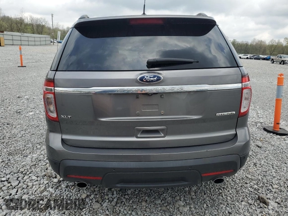 2014 Ford Explorer XLT with VIN 1FM5K7D82EGA42382, listed as a Copart auction lot 54776895 with 132,771 mi miles and Salvage Title. Bid and sale history available at DreamBid. Image 6.