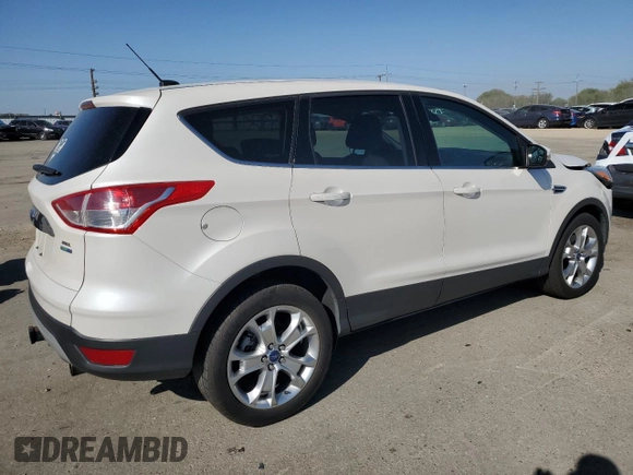 2013 Ford Escape SEL with VIN 1FMCU9H91DUC35459, listed as a Copart auction lot 55277545 with 130,081 mi miles and Salvage Title. Bid and sale history available at DreamBid. Image 3.