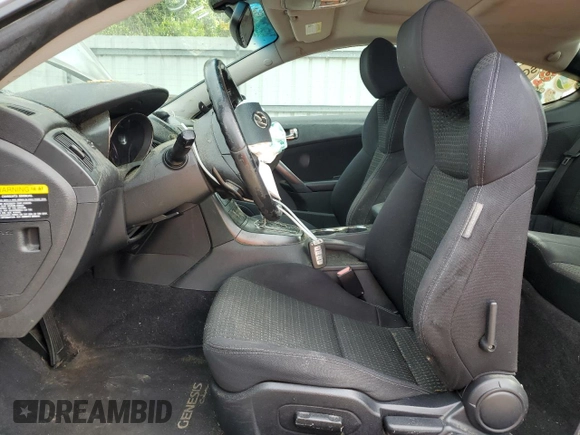 2011 Hyundai Genesis Coupe with VIN KMHHT6KDXBU044995, listed as a Copart auction lot 58728145 with 112,454 mi miles and Salvage title. Bid and sale history available at DreamBid. Image 7.