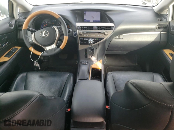 2015 Lexus RX 450h with VIN 2T2ZB1BA5FC004214, listed as a Copart auction lot 42878855 with 70,706 mi miles and Salvage Title. Bid and sale history available at DreamBid. Image 8.
