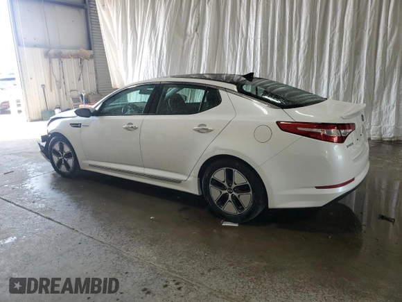 2013 Kia Optima EX with VIN KNAGM4AD0D5060443, listed as a Copart auction lot 65741625 with Not provided miles and Salvage title. Bid and sale history available at DreamBid. Image 2.