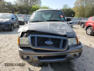 2005 Ford Ranger XL with VIN 1FTYR14U85PA00760, listed as a Copart auction lot 54455335 with 252,001 mi miles and Salvage Title. Bid and sale history available at DreamBid. Image 5.