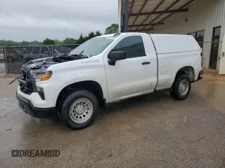 2023 Chevrolet Silverado 1500 Work Truck with VIN 3GCNAAEK8PG339758, listed as a Copart auction lot 54698095 with 38,046 mi miles and Clean Title. Bid and sale history available at carsss.com. Image 1.
