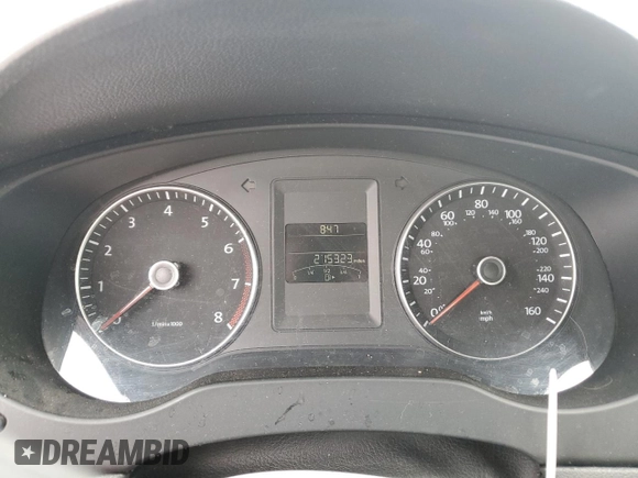 2014 Volkswagen Jetta SE with VIN 3VWD07AJ7EM363186, listed as a Copart auction lot 60873465 with 215,323 mi miles and Salvage title. Bid and sale history available at DreamBid. Image 9.