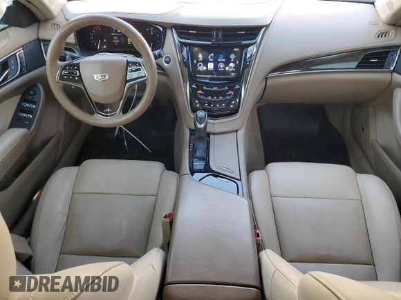 2016 Cadillac CTS V-Sport RWD with VIN 1G6AU5S89G0172954, listed as a Copart auction lot 46909125 with 171,137 mi miles and Salvage Title. Bid and sale history available at DreamBid. Image 8.